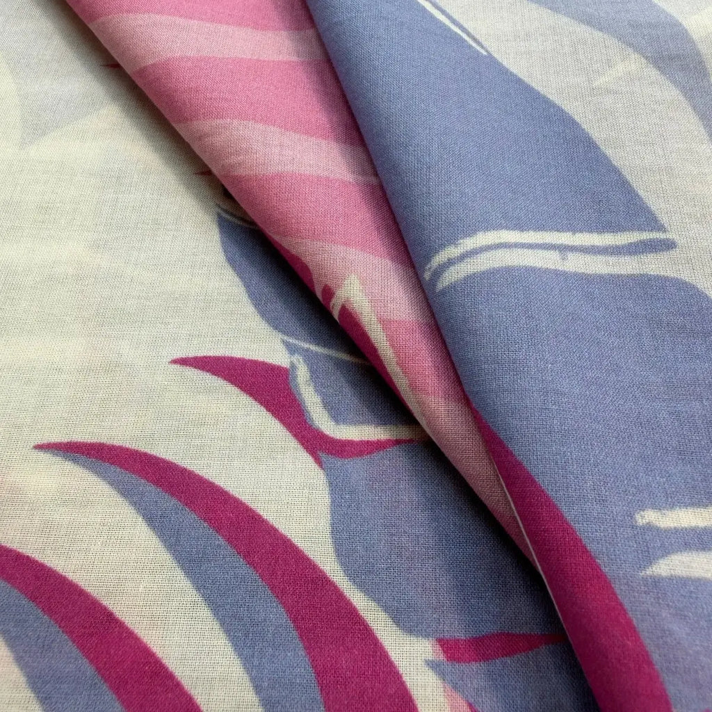 Blooms and Butterflies of Singapore Cotton Scarf