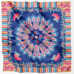 Splendid Little India Premium Silk Scarf