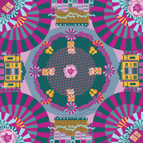 Chinatown Pocket Square